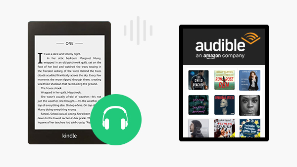 play audible audiobooks on kindle