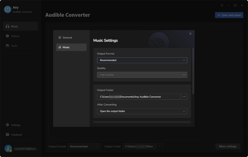 customize settings